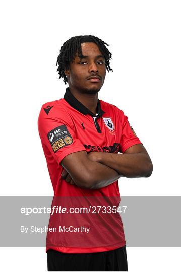 Longford Town Squad Portraits 2024