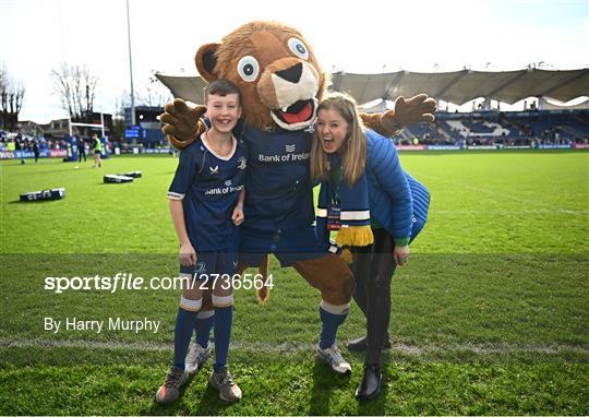 Activities at Leinster v Benetton - United Rugby Championship