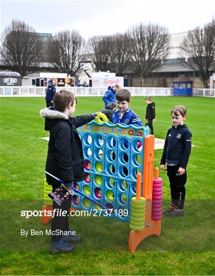 Activities at Leinster v Benetton - United Rugby Championship