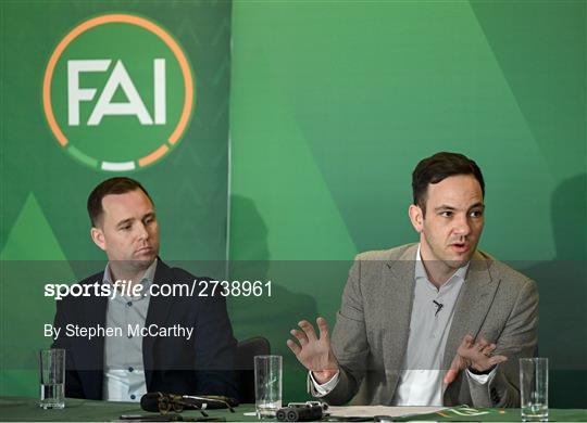 FAI's Football Pathways Plan - Media Briefing