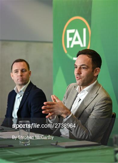 FAI's Football Pathways Plan - Media Briefing