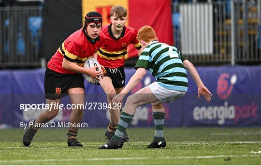CBC Monkstown v St Gerard's School - Bank of Ireland Leinster Schools Junior Cup Round 1