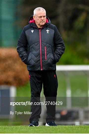 Wales Rugby Captain's Run Wales Rugby Captain's Run