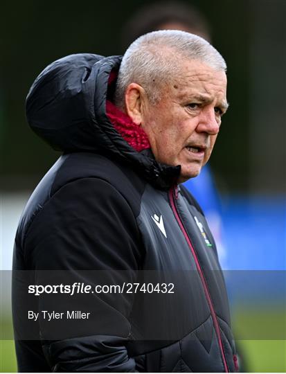 Wales Rugby Captain's Run Wales Rugby Captain's Run