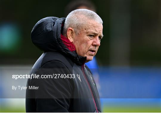 Wales Rugby Captain's Run Wales Rugby Captain's Run