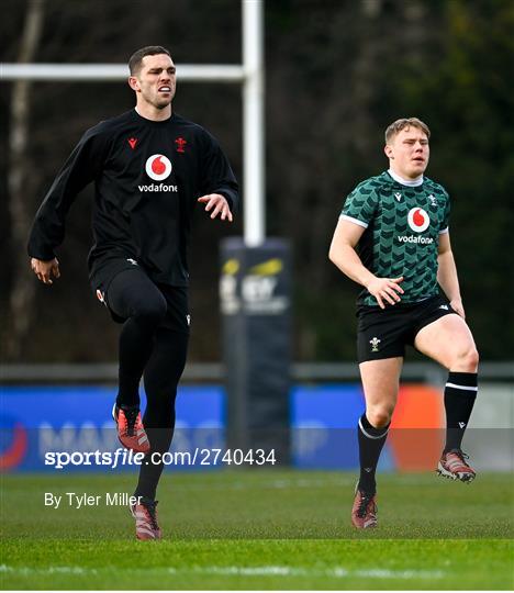 Wales Rugby Captain's Run Wales Rugby Captain's Run