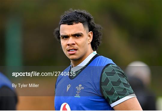 Wales Rugby Captain's Run Wales Rugby Captain's Run