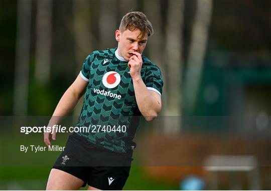 Wales Rugby Captain's Run Wales Rugby Captain's Run