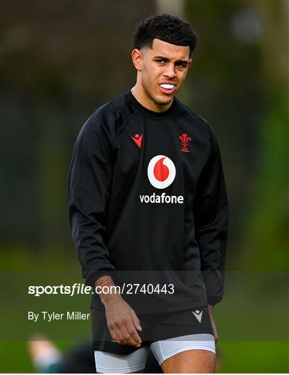 Wales Rugby Captain's Run Wales Rugby Captain's Run