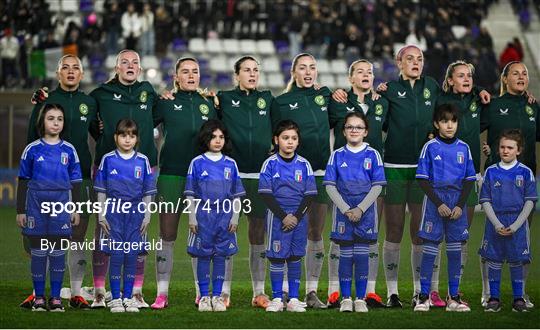 Italy v Republic of Ireland - International Women's Friendly