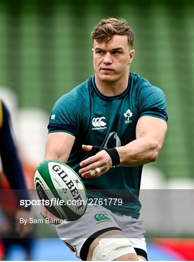 Ireland Rugby Captain's Run