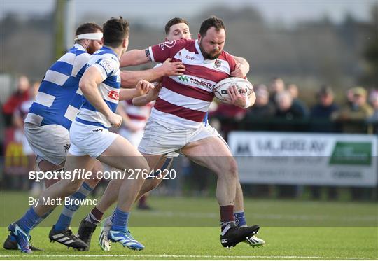 Tullow RFC v Athy RFC - Bank of Ireland Provincial Towns Cup Second Round