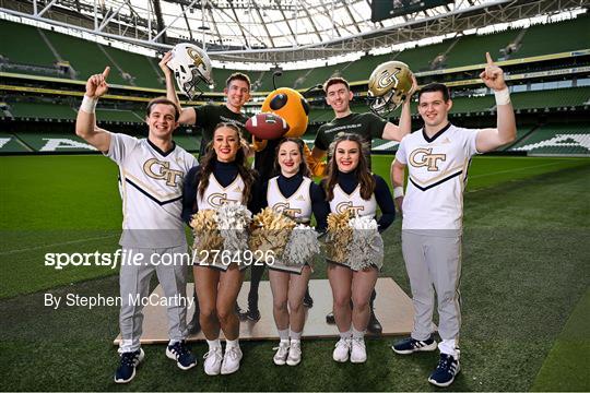 Aer Lingus College Football Classic - Georgia Tech Cheer Squad Photocall