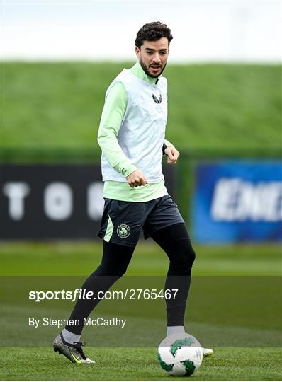 Republic of Ireland Training Session and Media Conference
