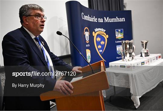 Munster GAA Senior Hurling and Football Championship Launch 2024