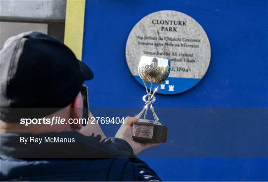 The GAA and Dublin City Council unveil a plaque to the All-Irelands of the 1890's