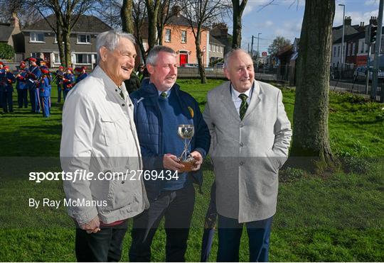 The GAA and Dublin City Council unveil a plaque to the All-Irelands of the 1890's