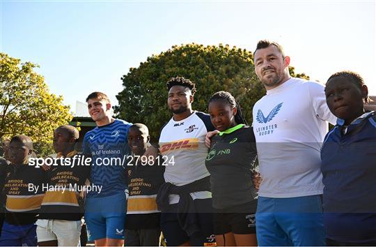 Leinster Rugby visit Zimasa Primary School