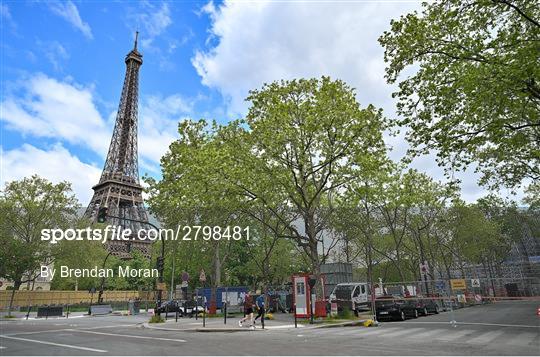 Preparations continue around Paris ahead of the 2024 Paris Summer Olympic Games