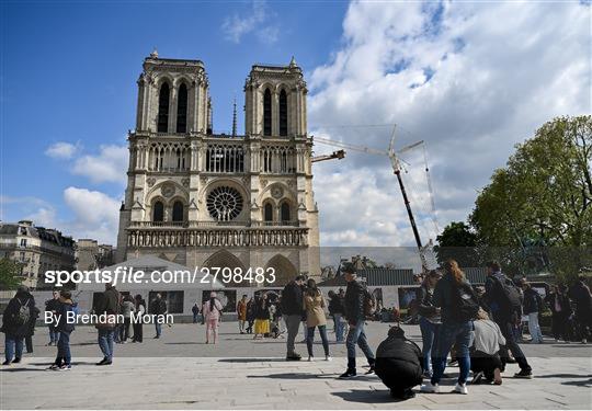 Preparations continue around Paris ahead of the 2024 Paris Summer Olympic Games