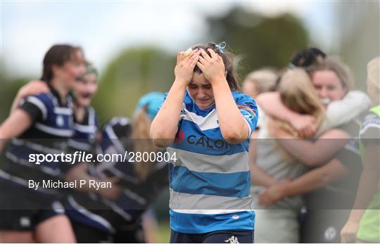 Athy RFC v Wexford RFC - Leinster Girls U18 Semi-Final