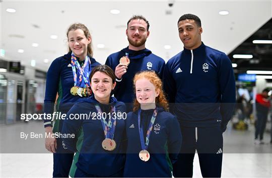 Irish Para Swimming European Swimming Team Homecoming