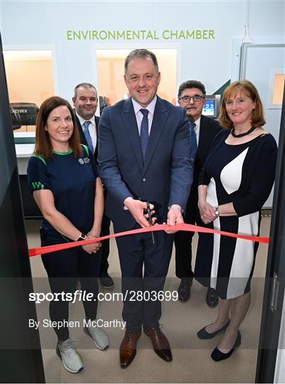 Launch of the Sport Ireland Institute Environmental Chamber