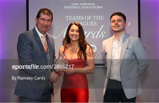 Teams of the 2024 Lidl National Leagues Awards Night