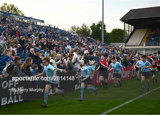 Bank of Ireland Half-Time Minis at Leinster v Ospreys - United Rugby Championship