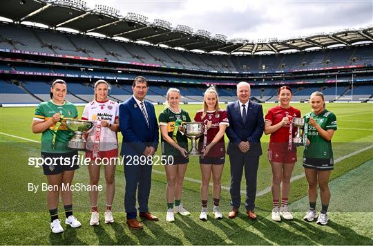 2024 TG4 All-Ireland Ladies Football Championship Finals – Captains Day 2024 TG4 All-Ireland Ladies Football Championship Finals – Captains Day