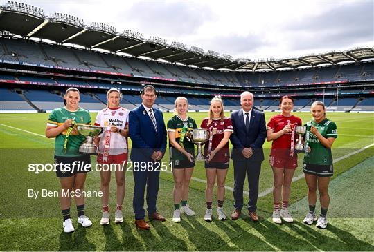2024 TG4 All-Ireland Ladies Football Championship Finals – Captains Day 2024 TG4 All-Ireland Ladies Football Championship Finals – Captains Day