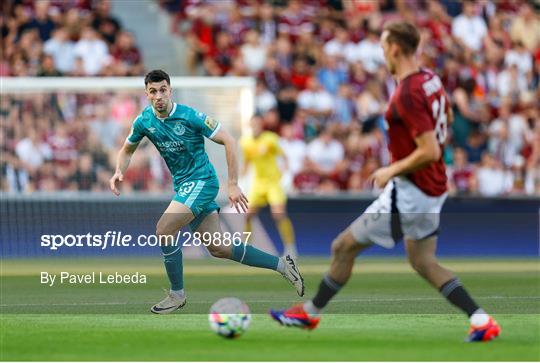 Sparta Prague v Shamrock Rovers - UEFA Champions League Second Qualifying Round Second Leg Sparta Prague v Shamrock Rovers - UEFA Champions League Second Qualifying Round Second Leg