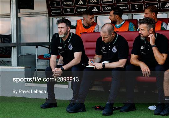 Sparta Prague v Shamrock Rovers - UEFA Champions League Second Qualifying Round Second Leg Sparta Prague v Shamrock Rovers - UEFA Champions League Second Qualifying Round Second Leg