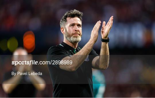 Sparta Prague v Shamrock Rovers - UEFA Champions League Second Qualifying Round Second Leg Sparta Prague v Shamrock Rovers - UEFA Champions League Second Qualifying Round Second Leg