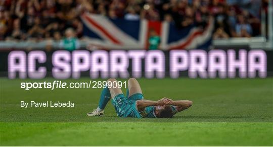 Sparta Prague v Shamrock Rovers - UEFA Champions League Second Qualifying Round Second Leg Sparta Prague v Shamrock Rovers - UEFA Champions League Second Qualifying Round Second Leg
