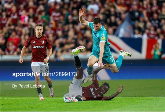Sparta Prague v Shamrock Rovers - UEFA Champions League Second Qualifying Round Second Leg Sparta Prague v Shamrock Rovers - UEFA Champions League Second Qualifying Round Second Leg