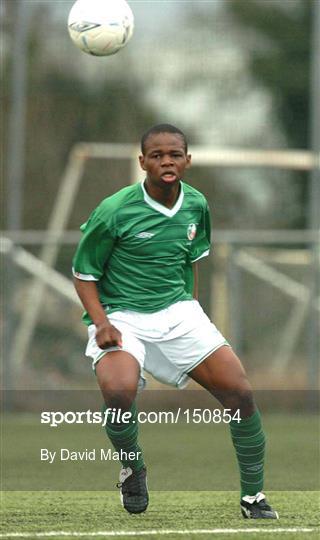 Rep of Ireland U-15 v Wales U-15 Rep of Ireland U-15 v Wales U-15