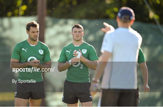 Ireland Rugby Squad Training - Monday 23rd September 2013