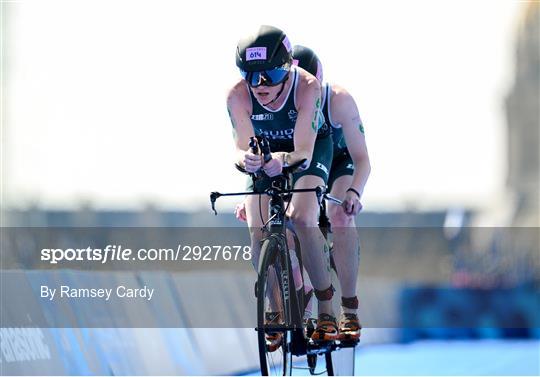 Paris 2024 Paralympic Games - Day 5 - Para Triathlon Paris 2024 Paralympic Games - Day 5 - Para Triathlon