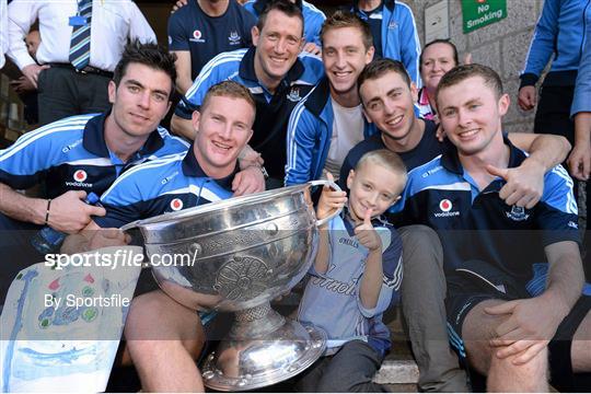 Victorious All-Ireland Senior Football Champions Dublin visit Our Lady's Hospital for Sick Children, Crumlin
