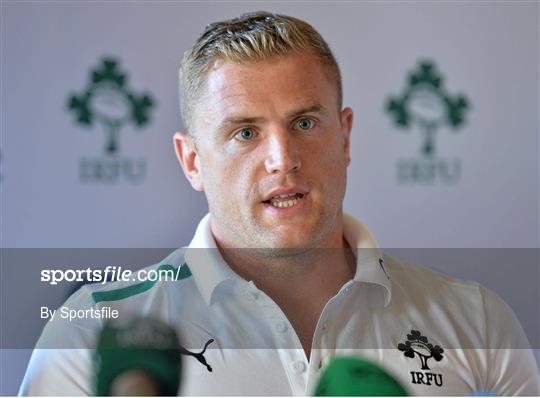 Ireland Rugby Press Conference - Monday 23rd September 2013
