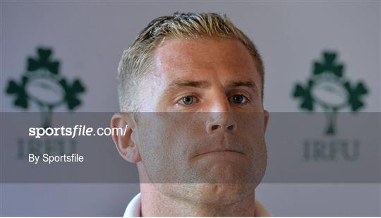 Ireland Rugby Press Conference - Monday 23rd September 2013