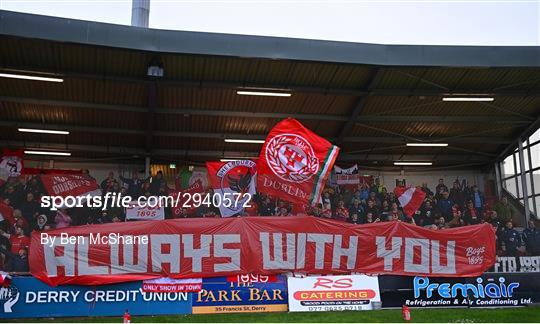 Derry City v Shelbourne - Sports Direct Men's FAI Cup Quarter Final Derry City v Shelbourne - Sports Direct Men's FAI Cup Quarter Final