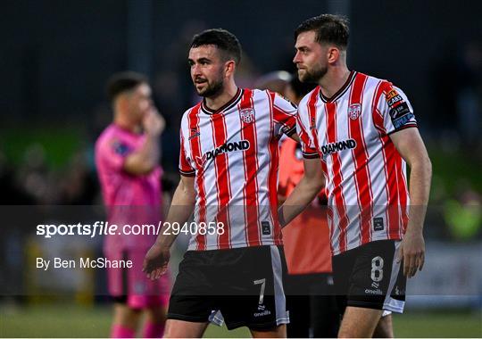 Derry City v Shelbourne - Sports Direct Men's FAI Cup Quarter Final Derry City v Shelbourne - Sports Direct Men's FAI Cup Quarter Final