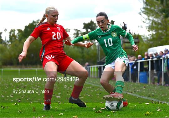 Republic of Ireland v Cymru - Women’s U17 International Friendly