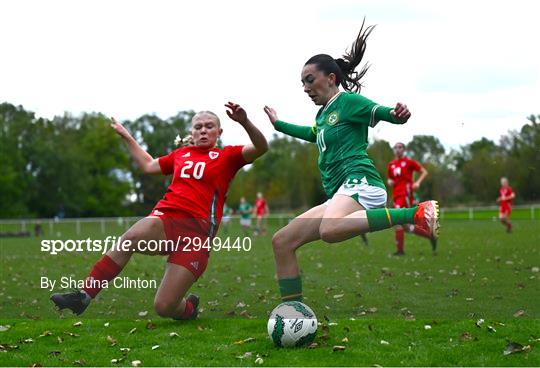 Republic of Ireland v Cymru - Women’s U17 International Friendly Republic of Ireland v Cymru - Women’s U17 International Friendly