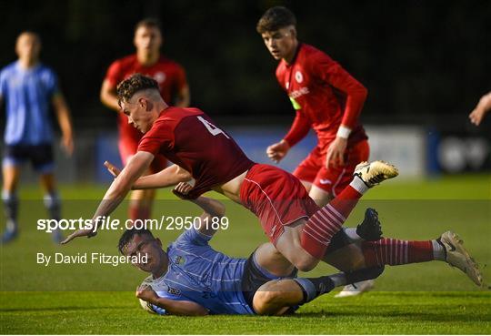 UCD v Sligo Rovers - EA SPORTS MU20 League of Ireland Enda McGuill Cup Final UCD v Sligo Rovers - EA SPORTS MU20 League of Ireland Enda McGuill Cup Final