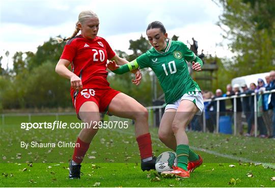 Republic of Ireland v Cymru - Women’s U17 International Friendly Republic of Ireland v Cymru - Women’s U17 International Friendly