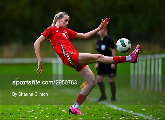 Republic of Ireland v Cymru - Women’s U17 International Friendly Republic of Ireland v Cymru - Women’s U17 International Friendly