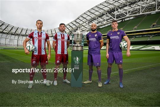Sports Direct Men's FAI Cup Semi-Finals Media Day Sports Direct Men's FAI Cup Semi-Finals Media Day